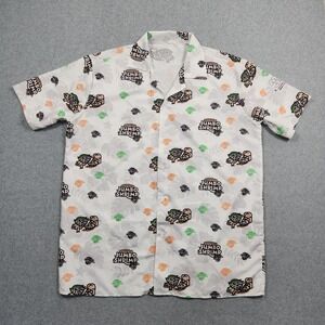 Jumbo Shrimp Shirt Mens XL Minor League Baseball Jacksonville Hawaiian Aloha AOP